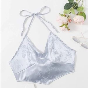 Satin Halter top